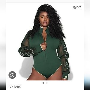LIVY PARK Forest Green 3 Piece Set